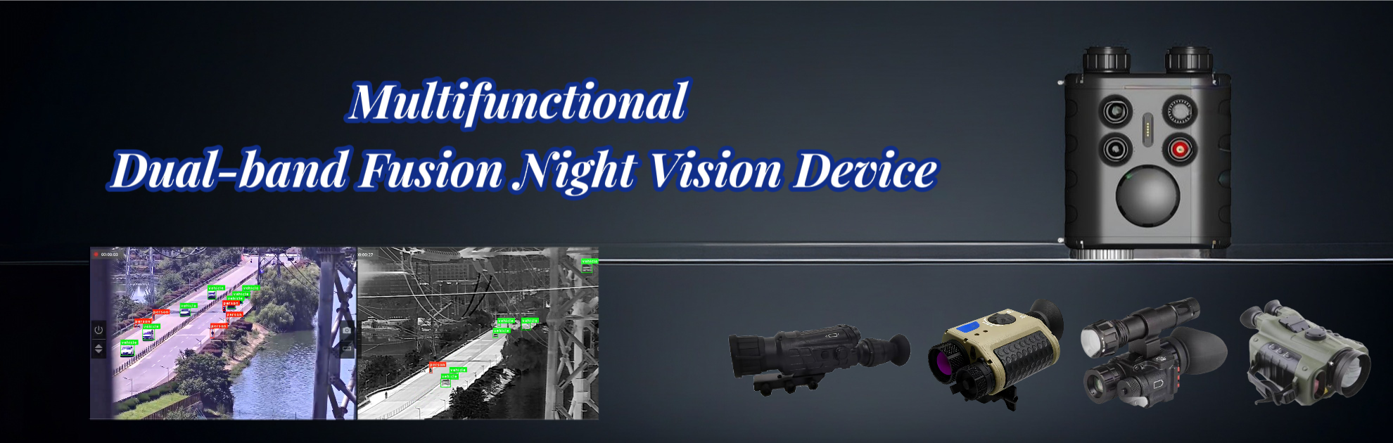 Multifunctional Dual-band Fusion Night Vision Device